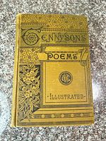 Front cover showing title and decorative cloth binding