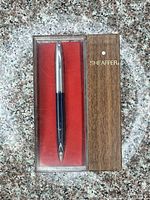 Pen in closed display box