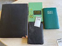 Group shot of four books