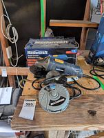 Angle grinder with side handle, Maximum wheel set, original box