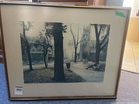 Framed print front view