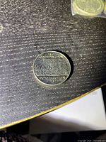 Reverse side coin showing 1867 Confederation Constitution 1982 design