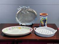 Group shot of all five serveware items