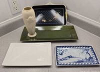 All five items grouped together