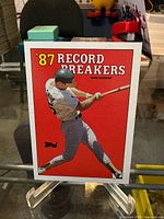 Front full view of 1988 Topps Mark McGwire card