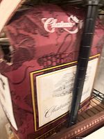 Chateau Ste Michelle wine carton holding glass bottles