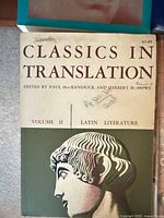 Cover of Classics in Translation Volume II Latin Literature hardcover
