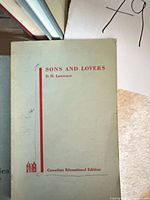 Pale green Canadian Educational Edition Sons and Lovers cover