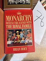 Cover of Monarchy: Behind the Scenes with the Royal Family