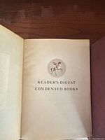 Title page showing 'Reader's Digest Condensed Books'