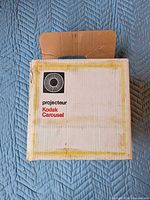 Original Kodak projector cardboard box exterior