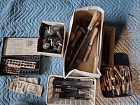 Overview of entire tool lot in containers