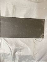 Full view of rectangular black acoustic panel