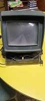 Front view of Sears Du-All Eight viewer showing screen and base.