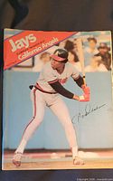 Front cover of 1981 Jays Scorebook Magazine