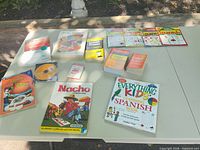Full table view showing all books, guides and audio items