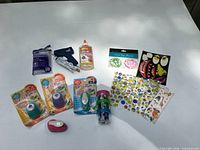 Overview of all craft items laid out together