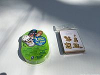 Overview of Mighty Beanz pack and UGEARS kit sealed
