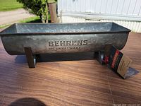 Side view showing Behrens logo and overall shape