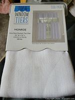 Front of package showing brand, series, size, color, fabric visible