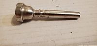 Side view of Benge trumpet mouthpiece