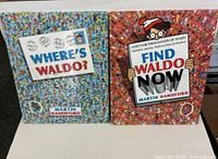 Front covers of both Where’s Waldo hardcover books