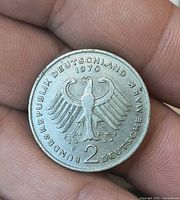 Reverse showing Federal Eagle, date 1970, denomination