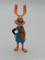 Front view of Lola Bunny figure in Tune Squad uniform