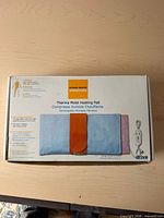 Front of box showing product name, size and brand