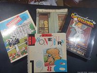 All four Doonesbury publications laid out