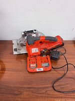 Cordless circular saw, battery and charger overview
