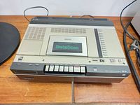 Top view of Sony SL-5400 Betamax VCR showing cassette lid, ventilation grilles, Betascan logo