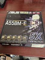 Retail box top showing model and features