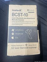 Front of retail box showing model, features and compatibility
