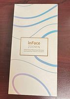 Front of inFace ZOOMIN retail box