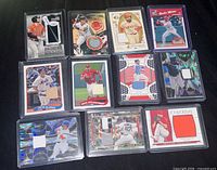 Overview showing all 11 relic cards in three rows
