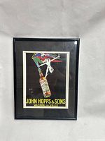 Full view of framed print showing artwork and frame