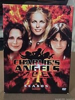 Front of Charlie’s Angels Season 2 DVD box showing artwork