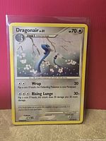 Front of Dragonair card in sleeve