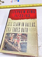 Front dust jacket of "11/22/63" hardcover