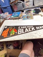Full view of pennant on tabletop