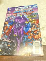 Front cover of DC Universe vs Masters of the Universe #2 showing artwork and publisher details