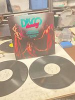 Front cover of Disco Dancing sleeve with both vinyl records displayed