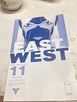 Full front cover of East of West #11 comic book