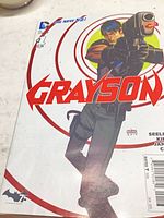 Front cover showing title, issue number, publisher logo and cover art