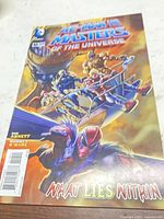 Front cover of He-Man and the Masters of the Universe #10 comic showing artwork and publisher info