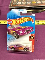 Front of sealed Hot Wheels '68 Shelby GT500 on card