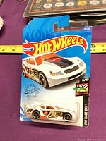Front of sealed Hot Wheels Circle Tracker blister pack showing car and graphics