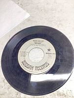 Full view of 7-inch single showing A-side label Buddah 267X