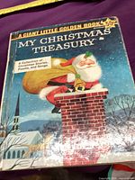 Front cover showing title, Santa on chimney artwork, price 50¢